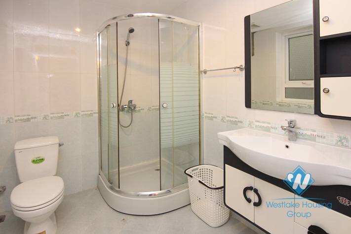 Balcony one bedroom apartment for rent off To Ngoc Van, Tay Ho